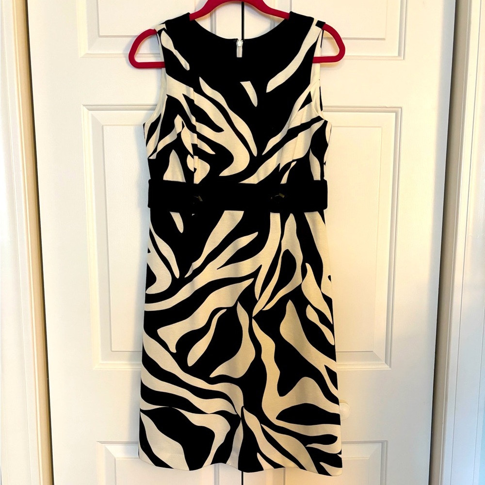 Eliza J zebra dress